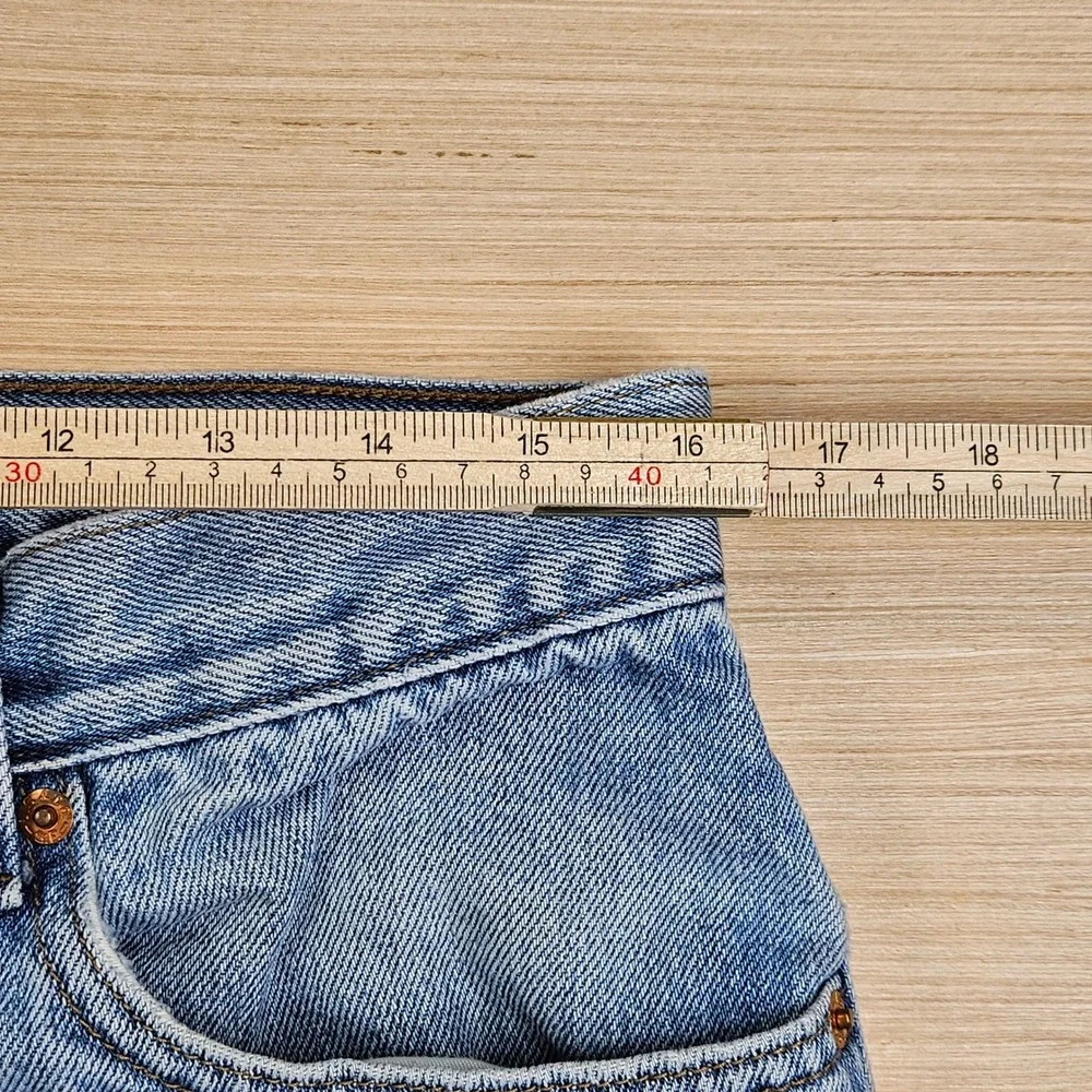 Vintage Y2K Levi 550 Jeans Mens 34x30 Fit 32x29 Blue Relaxed Fit Denim Pants